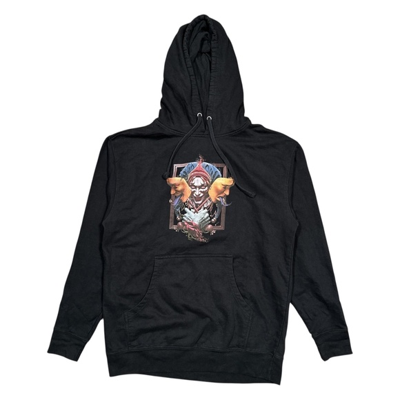 Dorian Electra Fanfare Tour 2024 Dates Black Fleece Hoodie Mens Large - Picture 1 of 8